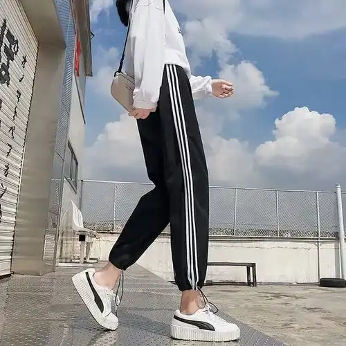 轻松舒适腿上生风,帅气休闲阔腿裤来喽,让你清爽一夏