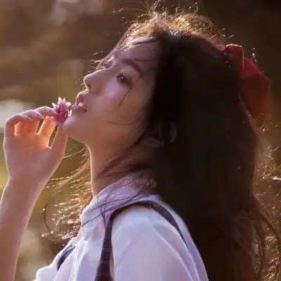 油画棒头像女生仙气女儿