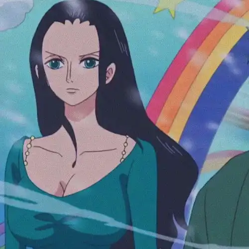 健身女孩卡通头像海贼王