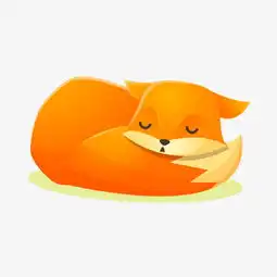 卡通睡着的小狐狸图片素材其他格式下载动漫人物大全