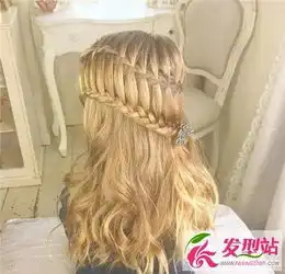 2017小女孩编发图片甜美公主编发大全