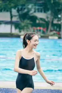 大眼清纯素颜漂亮的比基尼美女
