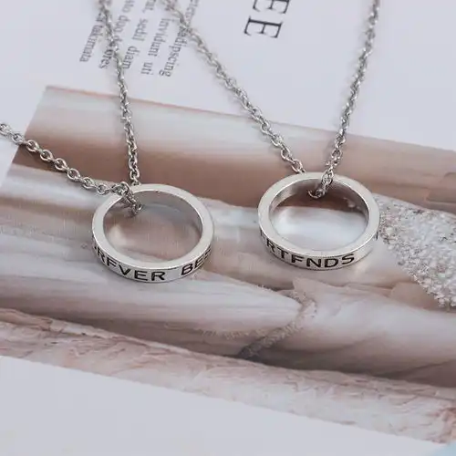 三个人的闺蜜头像女生项