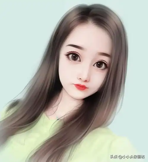 你的头像该换了,真人照片画成漫画头像,高雅气质又减龄