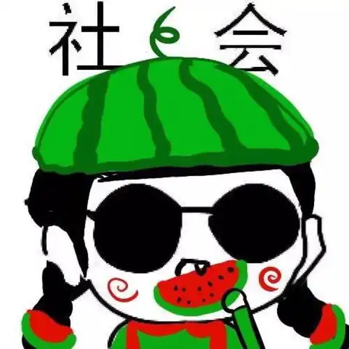 墨镜女头像唯美牛犊