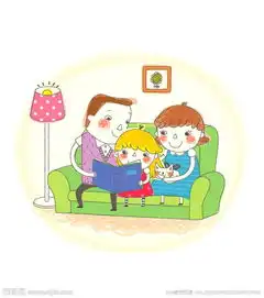 一家三口人卡通头像