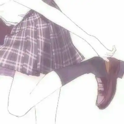 部位女头腿部动漫可爱女头部位腿部露内裤