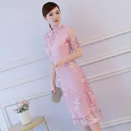 10款改良式旗袍裙,自带仙气柔美气息,展现女人高贵优雅的气质