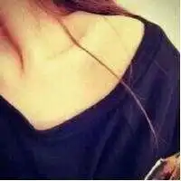 动漫头像锁骨露肩吊带