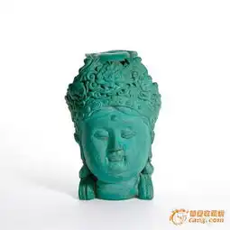 女佛头像净瓶