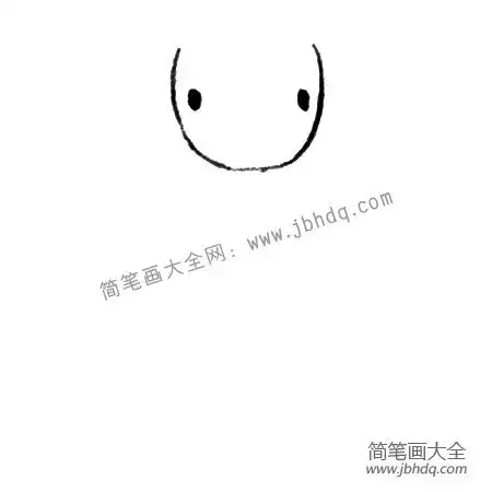 小女孩简笔画头像教程刘海