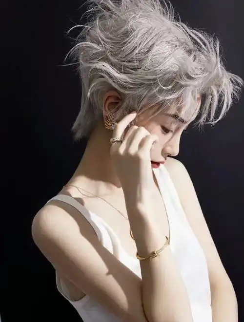 lisa和肖战,怎么都留起狼尾