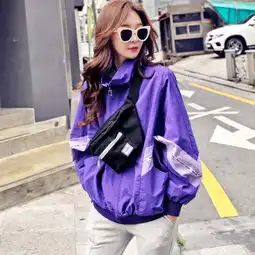 领券20元后236元韩都衣舍2018韩版女装秋装新款学生休闲开衫宽松短外套jz10642瑭