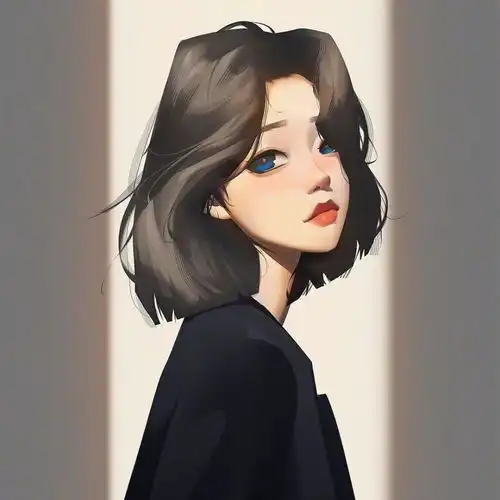 分享一组超好看的女生插画头像