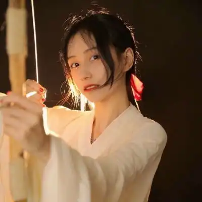 头像女落日晚风美女头像