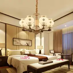 led婚房吸顶灯简约现代北欧创意客厅灯具温馨浪漫女孩房间卧室灯-黄页88网