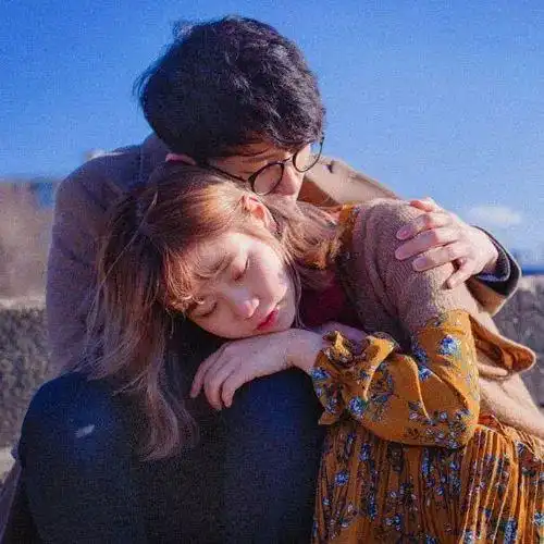 母子四人一女两儿头像真