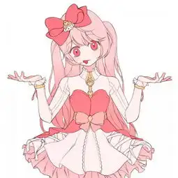 头像女生可爱漫画绘画给