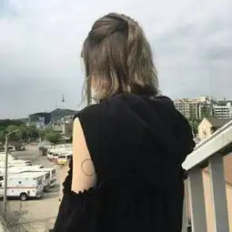 2018文艺女生背影图片唯美头像精选拥有你就是我最大的满足