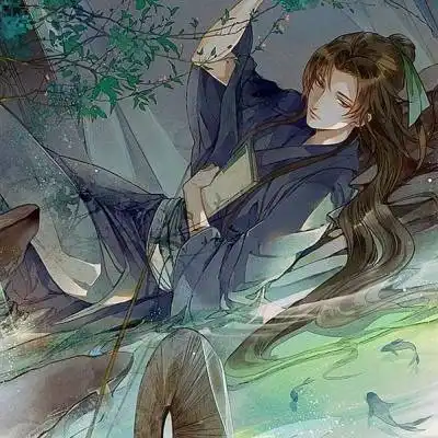 动漫古风男头像冷酷版