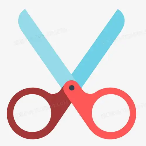 卡通手绘美妆小剪刀免抠图标元素png图片素材免费下载手绘png20002000像素