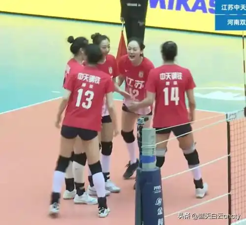 吴晗处变不惊,周页彤飞身爆扣,江苏女排冠军赛总决赛31胜河南