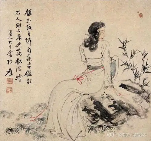 大千居士仕女图集锦二