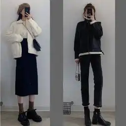 冬季也偏爱基础风穿搭,24套干净清爽的穿搭模板,简约但高级