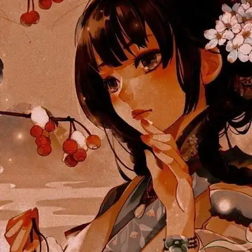 古风少女头像丨最是人间留不住,朱颜辞镜花辞树