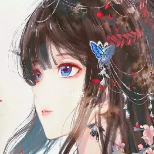 古风女生头像漫画头像高