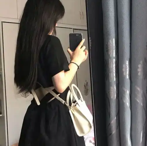 女生头像背影照片ins高