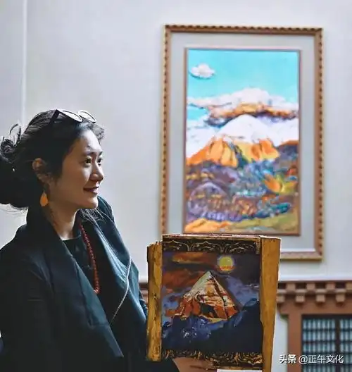 一人一生活曾芷仪活佛称她为汉地女唐卡画家第一人