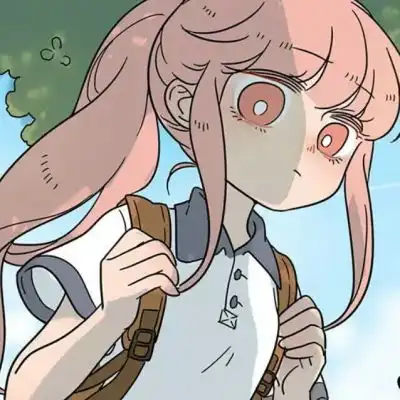 卡通头像女手绘阿桔