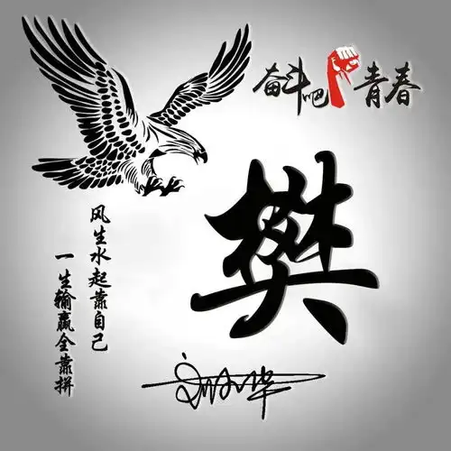 用你的姓氏做微信头像,太美了,38张经典大气签名头像,请带走