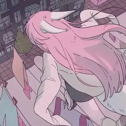 巨干净巨简约的动漫女生头像