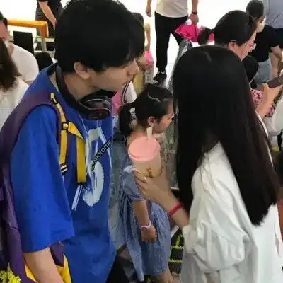 ins原宿风情侣头像