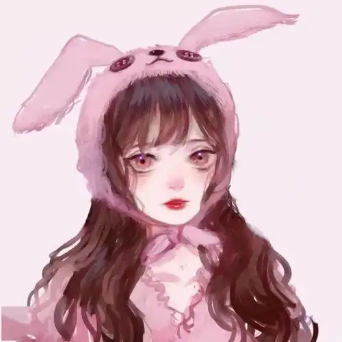 丧丧中带点仙气的动漫女生头像