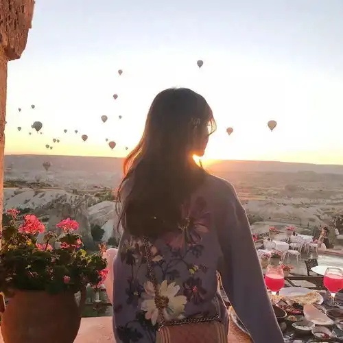 女生头像背影照片ins高