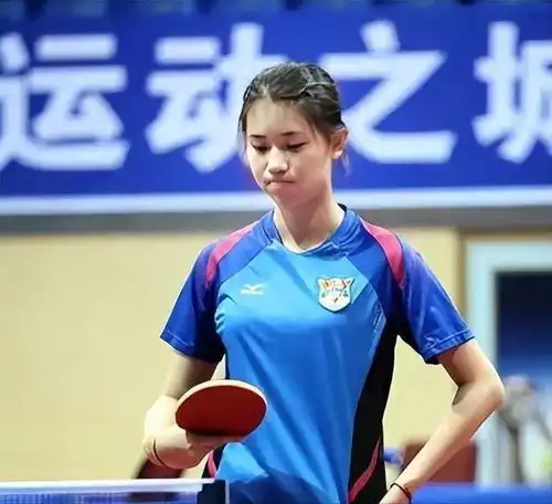 又美又能打国乒21岁第一美女,气质如袁咏仪,曾是孙颖莎陪练