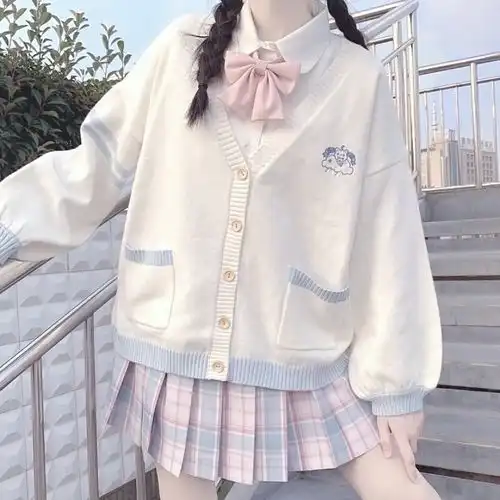 微信头像女真人可爱长袖
