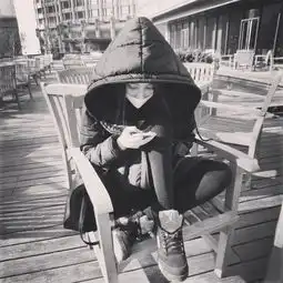 黑白唯美