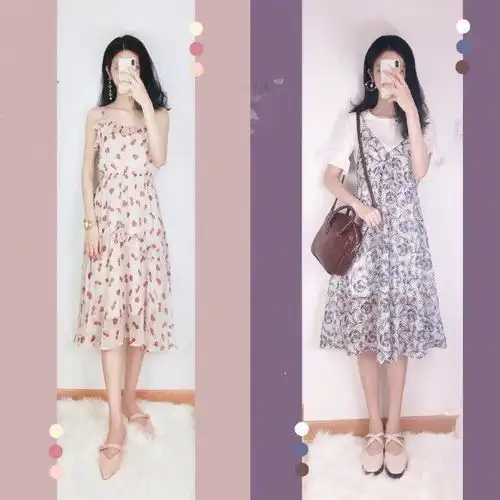夏季穿什么清爽又甜美看看这些俏皮温柔的穿搭,谁穿都漂亮