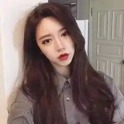 女生可爱头像.清新刘海