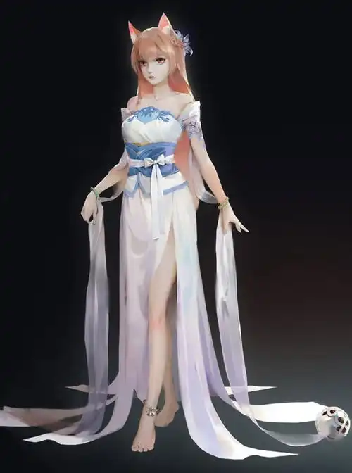 猫妖的诱惑人设概念图首曝少女质感助力动画梦幻升级