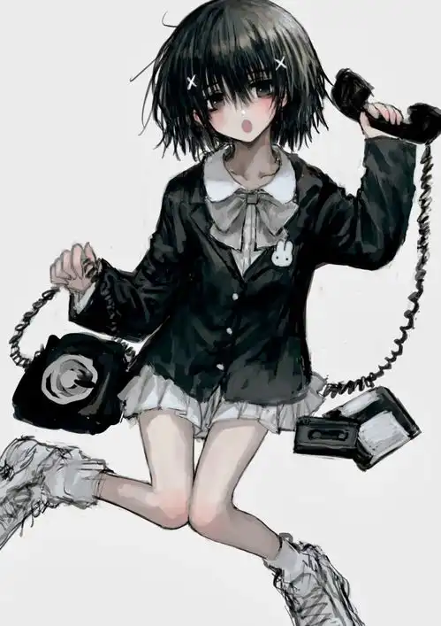 二次元女生抑郁头像暗黑