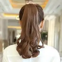 高马尾女生头像背影微信头像图片大全