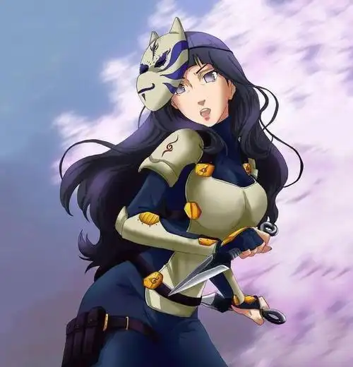 火影中她们加入暗部后,小樱比佐助都帅气,玖辛奈美得令人窒息