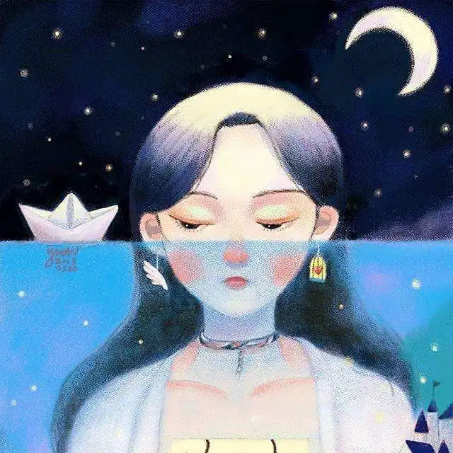 一心向佛的头像女这句话