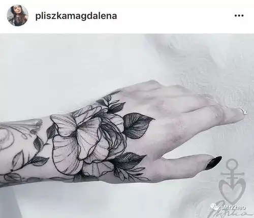 smrzhao纹身推荐第133期彩色动漫古堡童话少女