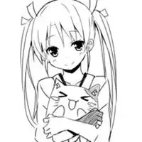 简画小女孩头像图片可爱微信头像图片大全